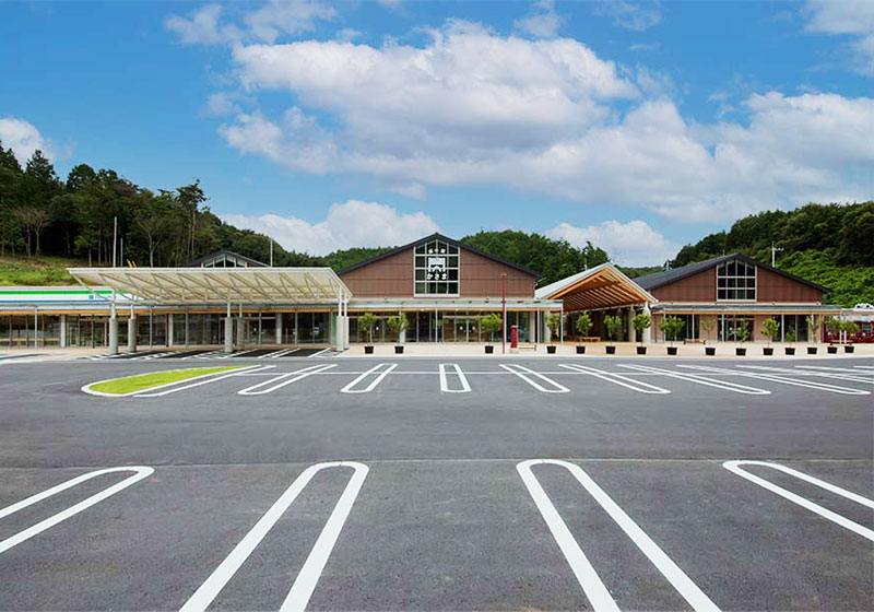 道の駅かさま 直売所みどりの風